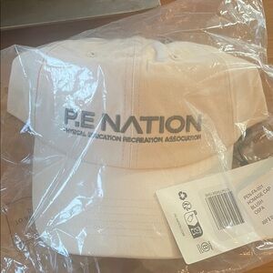 P.E Nation Light Pink Cap